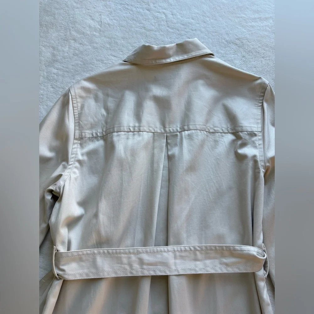 Banana Republic Kakhi Shirttail Dress - Size Small - Picture 14 of 16